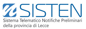 SISTEN — Sistema telematico notifiche preliminari della provincia di Lecce